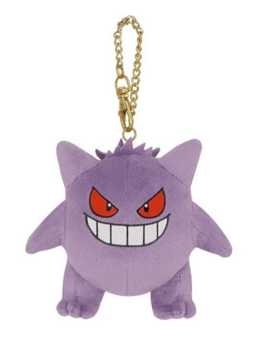 BNWT Japan 10cm Pokemon All Star Collection Gengar Plush Keychain